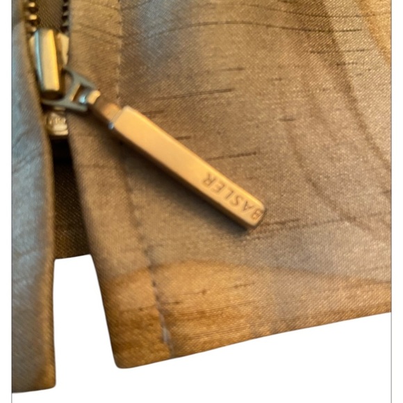 NWOT Vintage Basler Gold Patterned Jacket Size 38/Medium - Picture 5 of 9